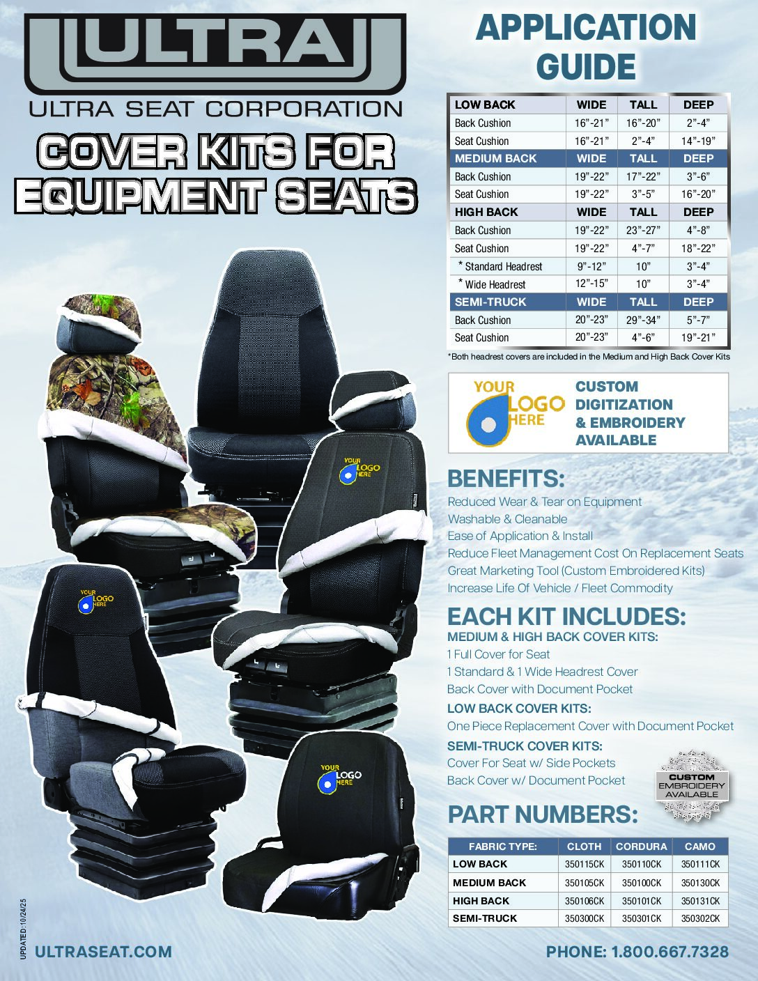 Seat Cover Handout